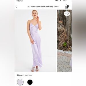 Urban Outfitters Lavender Maxi Dress